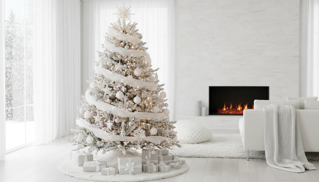 Árvore de Natal Branca: ideias e dicas decorativas