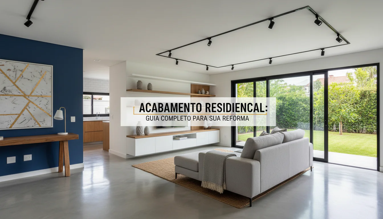 Acabamento Residencial: Guia Completo para sua Reforma Acabamento Residencial: Guia Completo para sua Reforma