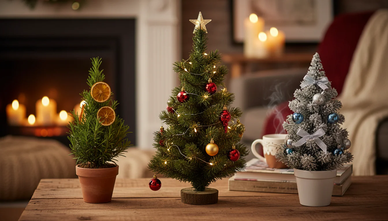 Árvore de Natal Pequena: ideias para se inspirar