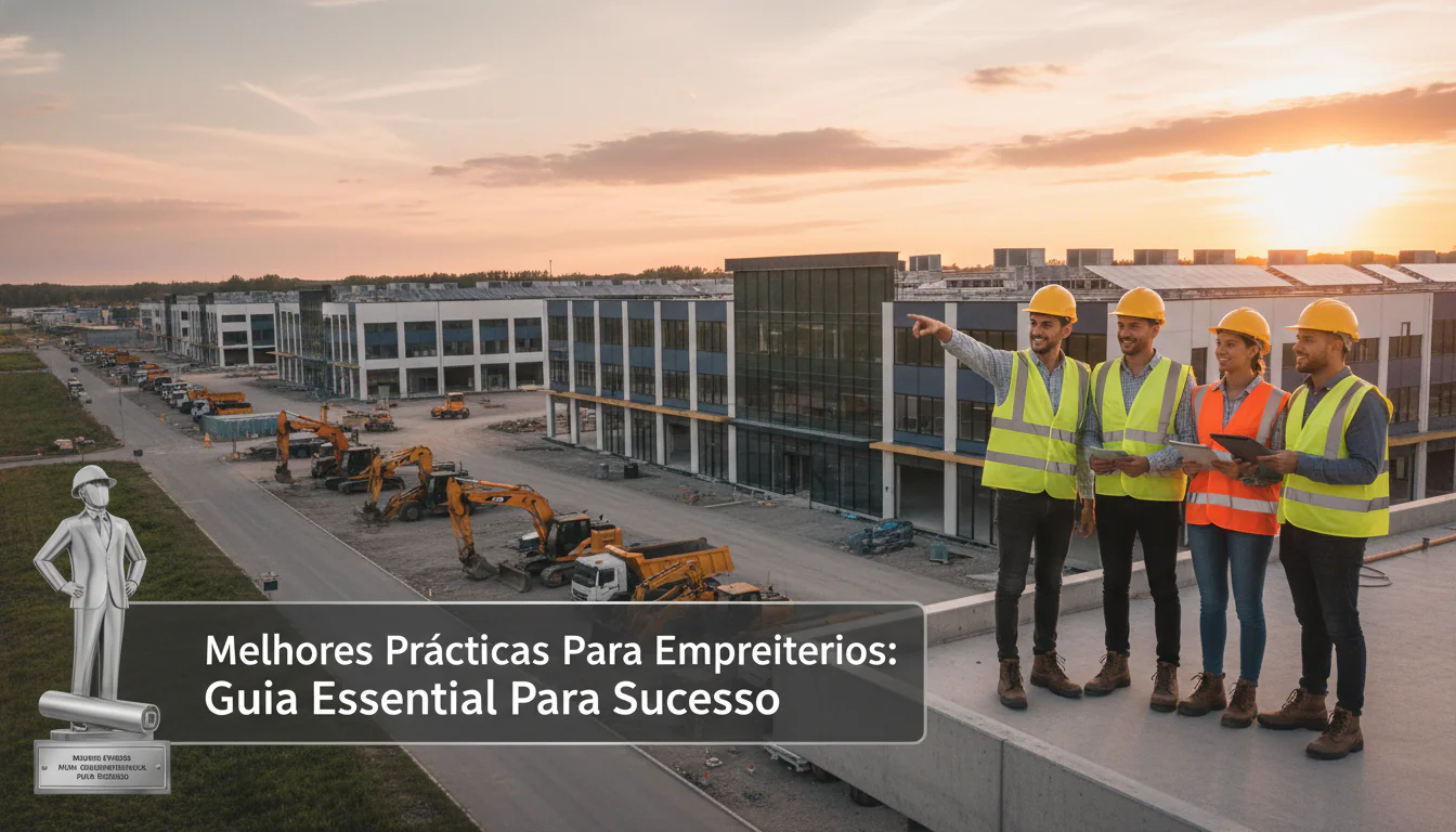 Melhores Práticas Para Empreiteiros: Guia Essencial Para Sucesso Melhores Práticas Para Empreiteiros: Guia Essencial Para Sucesso