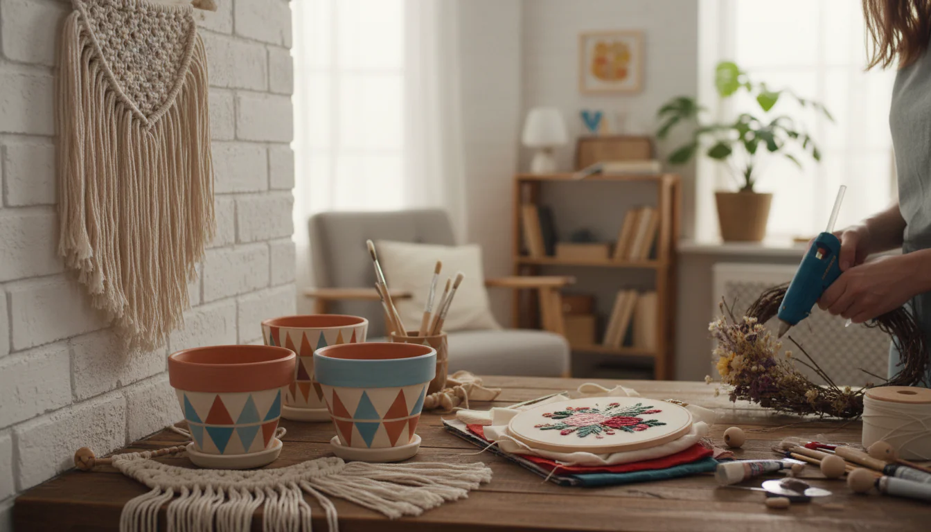 Atividades manuais: decorar a casa com estilo