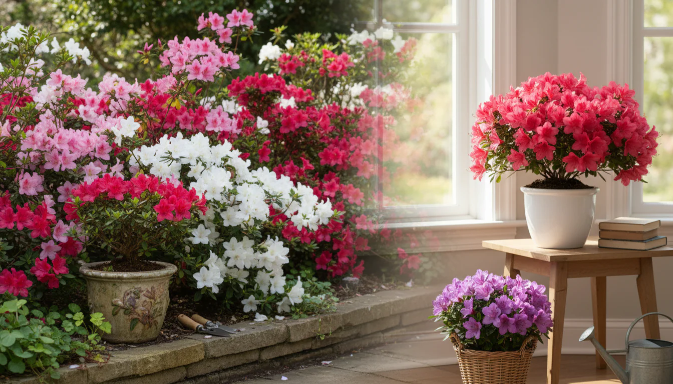 Azaleia: cultivo e decoração para casa ou jardim