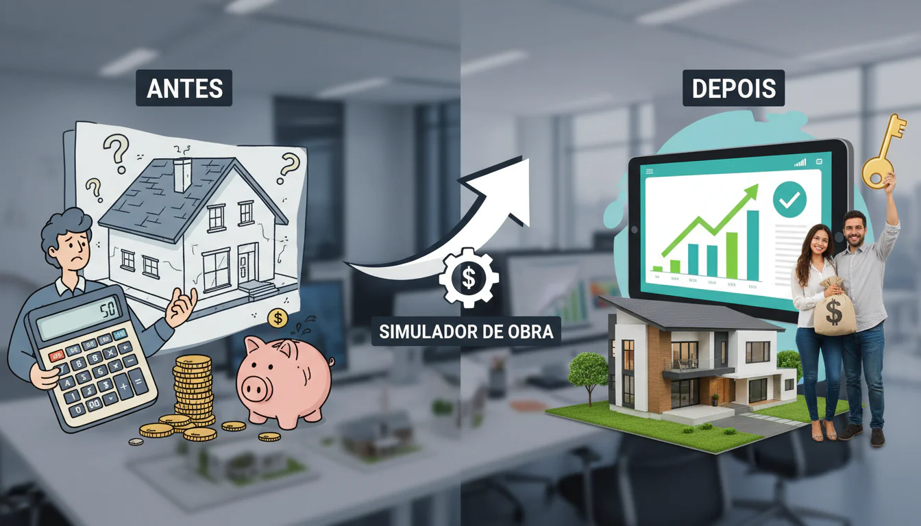 Simulador de Financiamento de Obra: Compare e Economize!