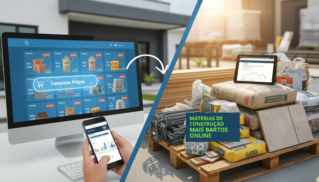 Comparar Preços: Materiais de Construção Mais Baratos Online