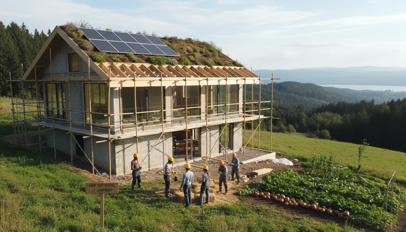 Orçamento Inteligente: Construa sua Casa Sustentável Sem Gastar Uma Fortuna Orçamento Inteligente: Construa sua Casa Sustentável Sem Gastar Uma Fortuna
