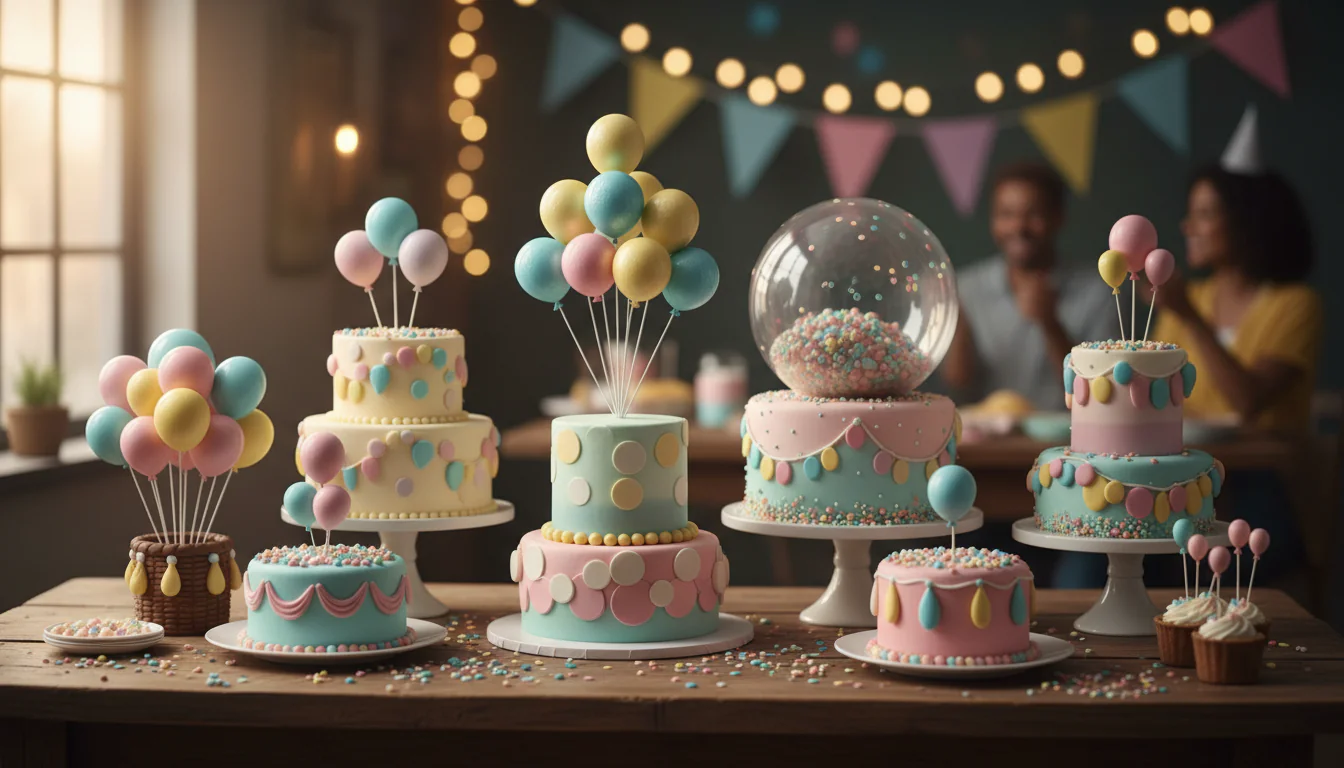 Ballon cake: opções divertidas para comemorações Ballon cake: opções divertidas para comemorações