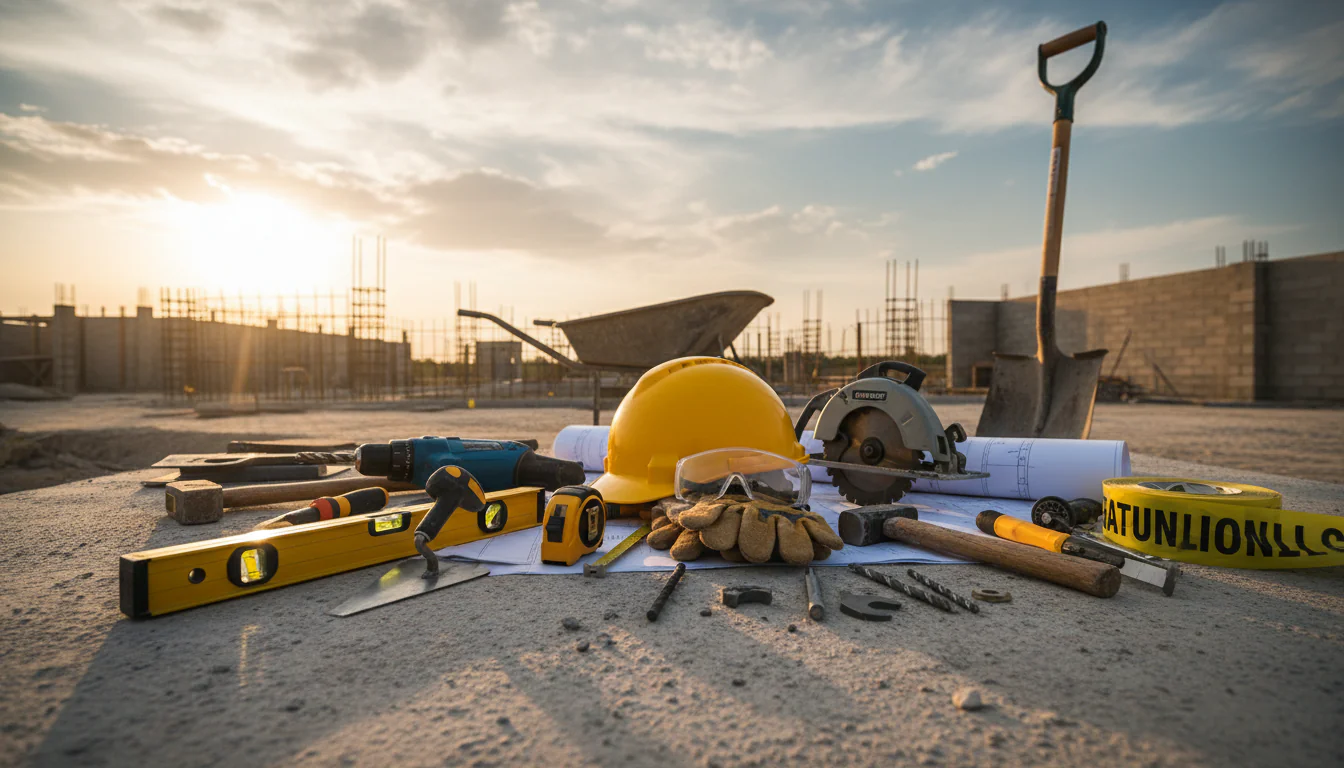 Ferramentas Essenciais para Obra Civil: Guia Completo Ferramentas Essenciais para Obra Civil: Guia Completo