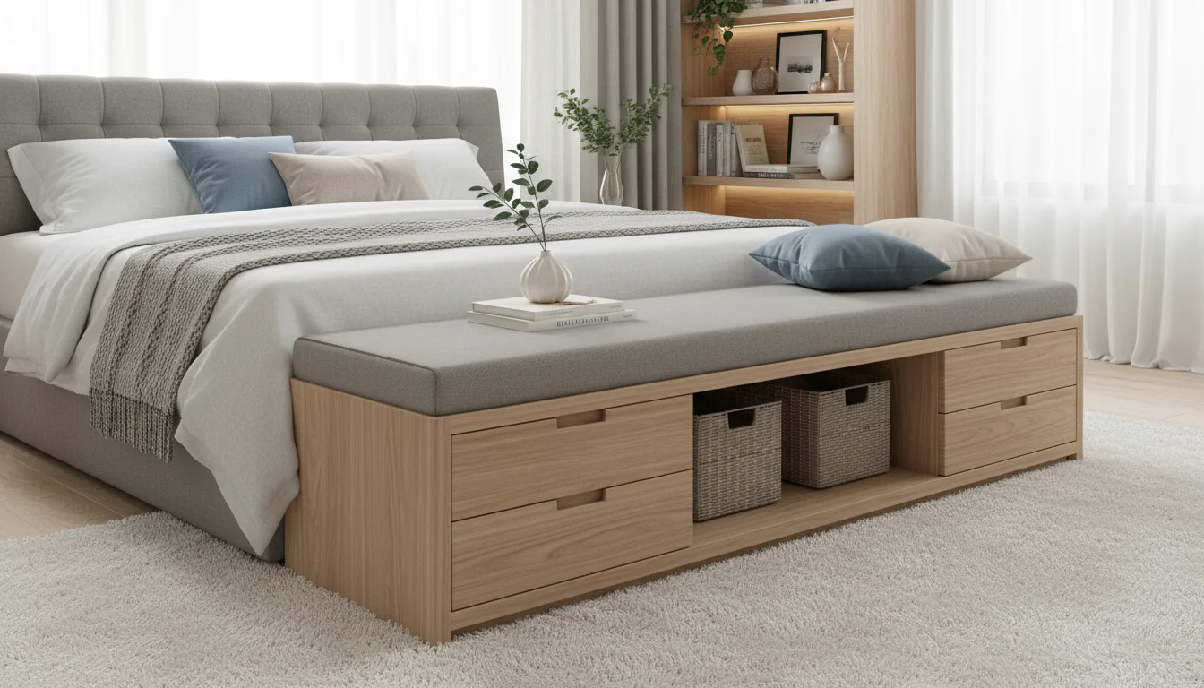 Bancada para quarto: incluindo no projeto Bancada para quarto: incluindo no projeto