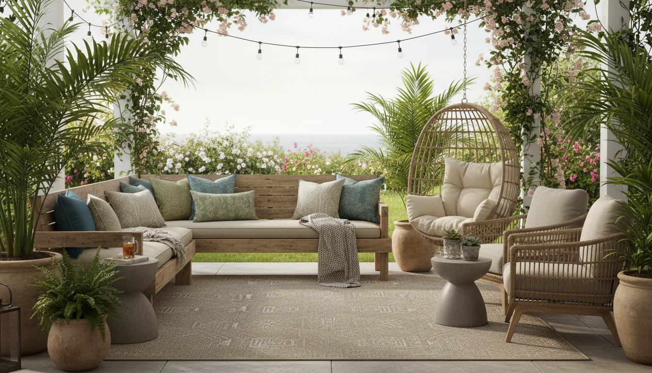 Banco para varanda: opções decorativas confortáveis