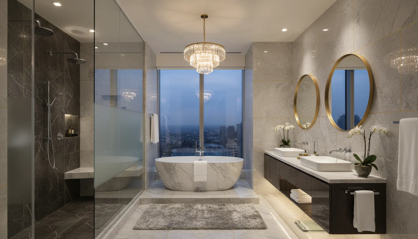 Banheiro de luxo: projetos esbanjando elegância