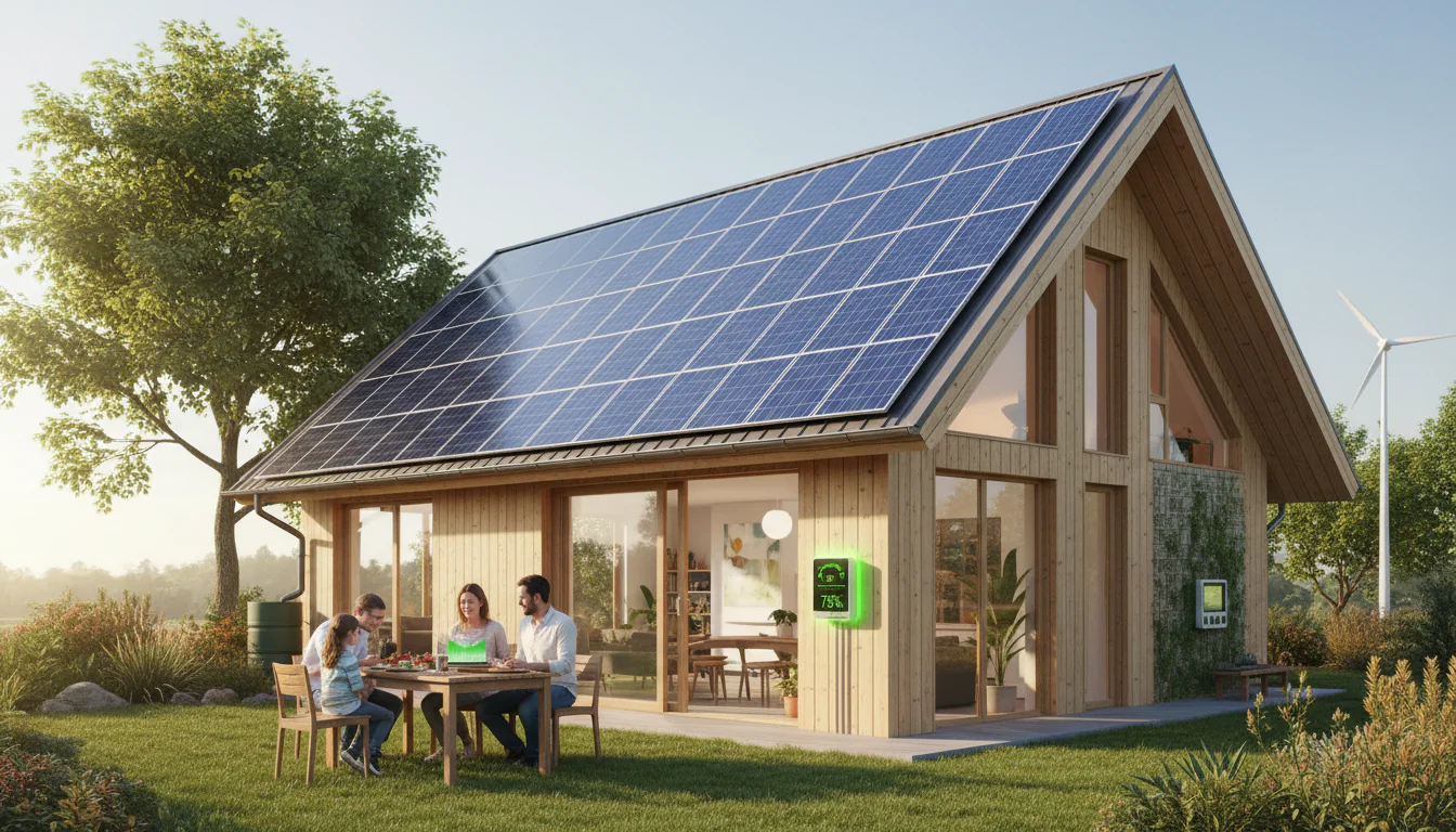 Casas Sustentáveis: Energia Solar e Economia no Lar