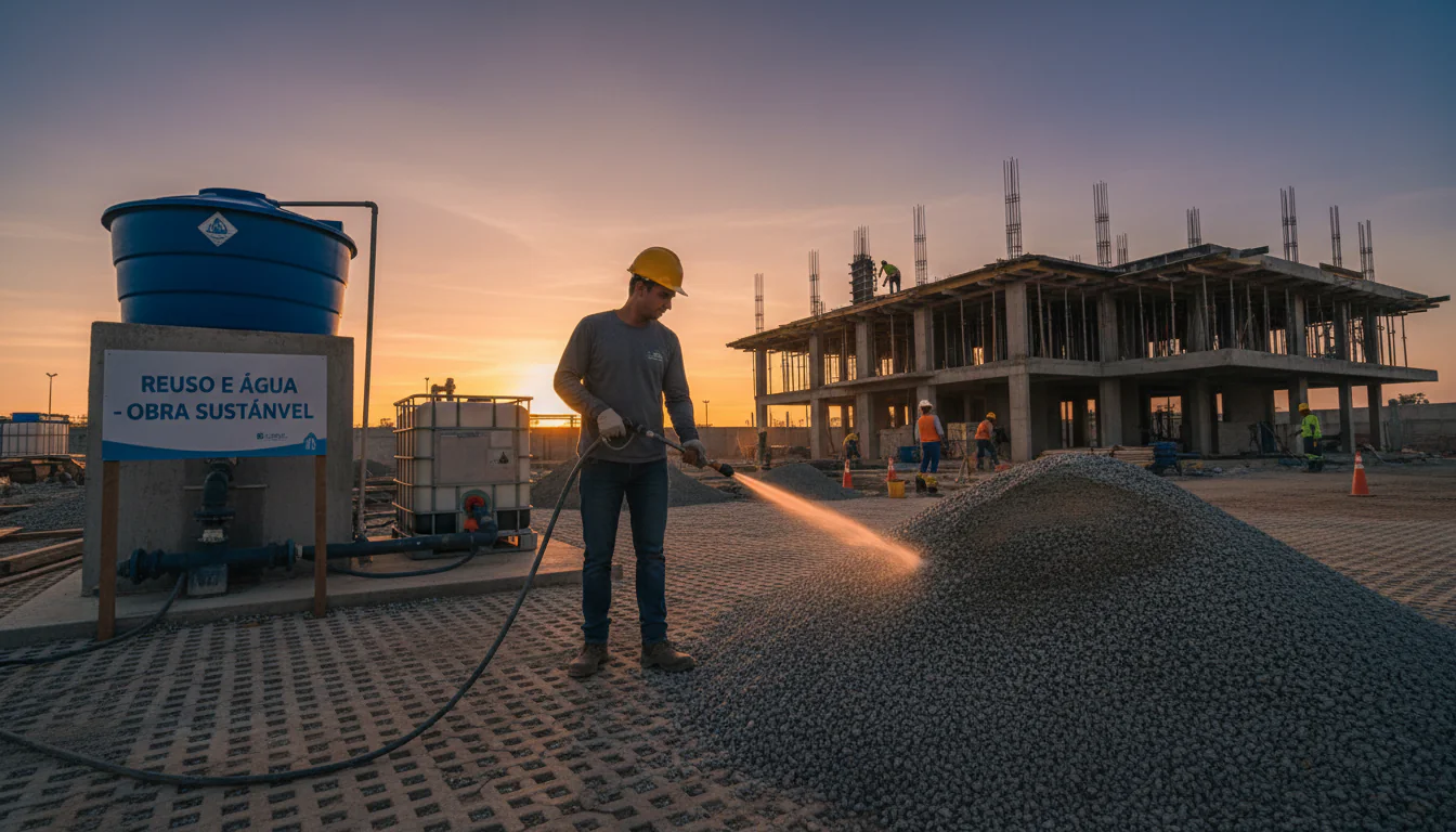 Economia de Água na Construção: Dicas e Estratégias Eficientes Economia de Água na Construção: Dicas e Estratégias Eficientes