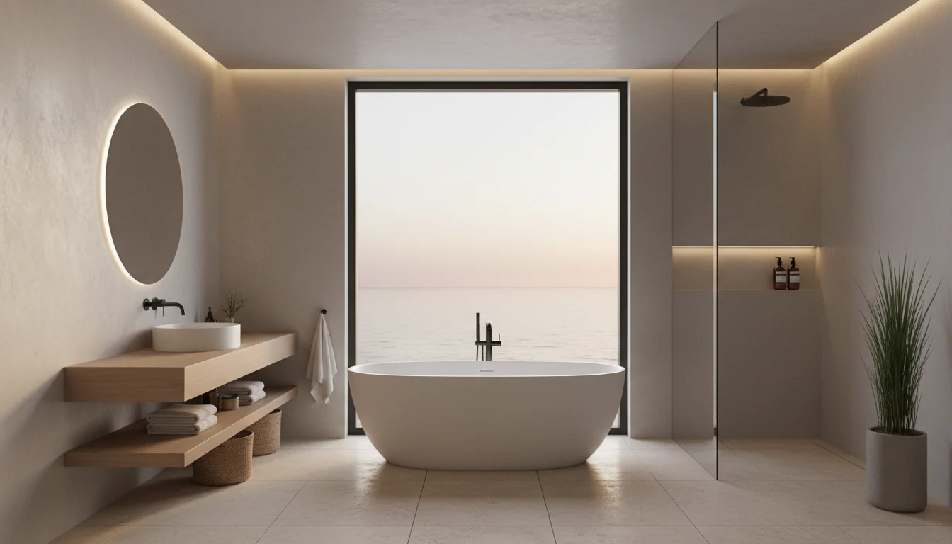 Banheiro minimalista: belas inspirações e dicas Banheiro minimalista: belas inspirações e dicas