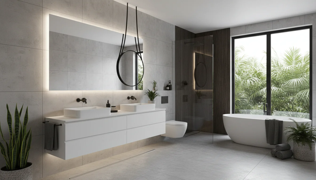 Banheiros modernos: tendências e ideias