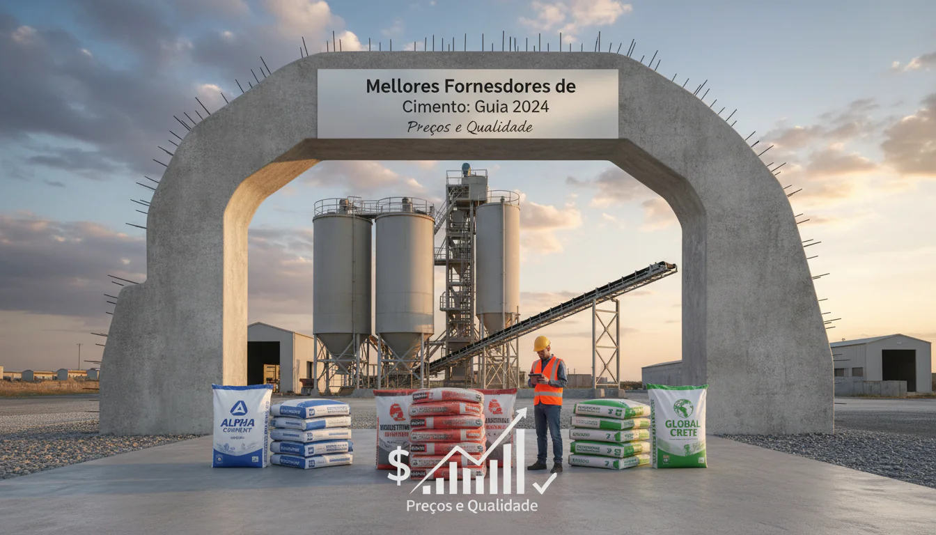 Melhores Fornecedores de Cimento: Guia 2024 (Preços e Qualidade)