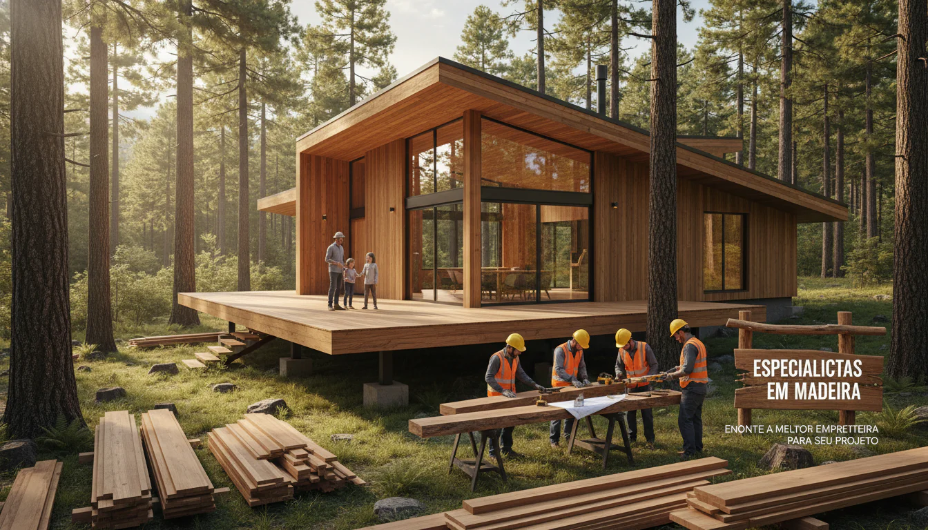 Especialistas em Madeira: Encontre a Melhor Empreiteira para Seu Projeto