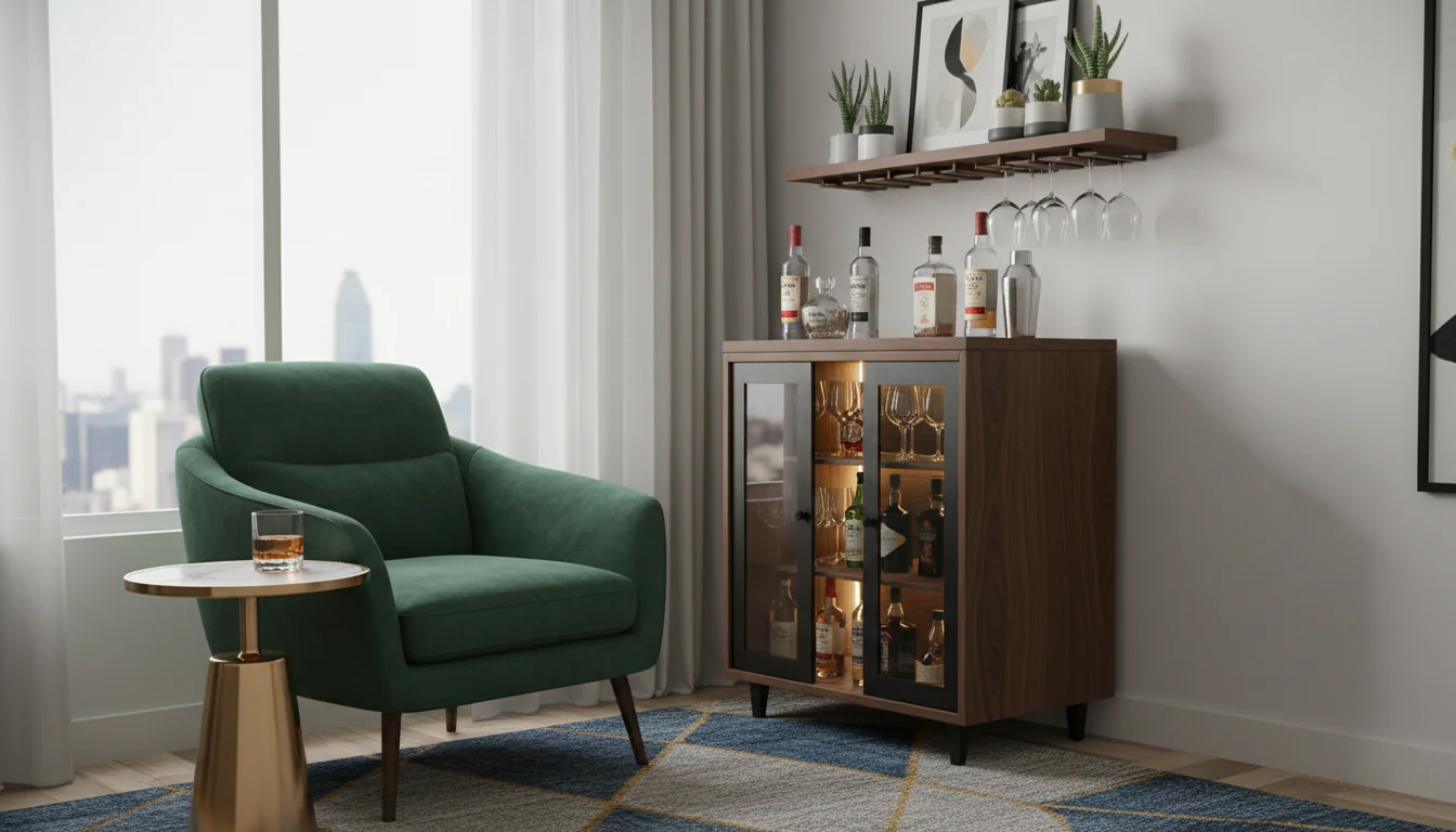 Barzinho para sala: como montar e ideias