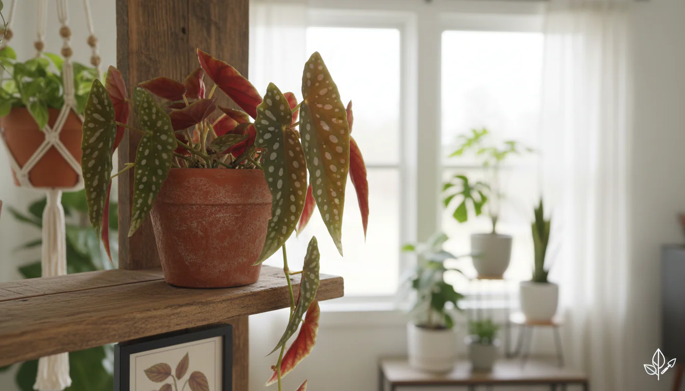Begonia maculata: cultivo e uso na decoração