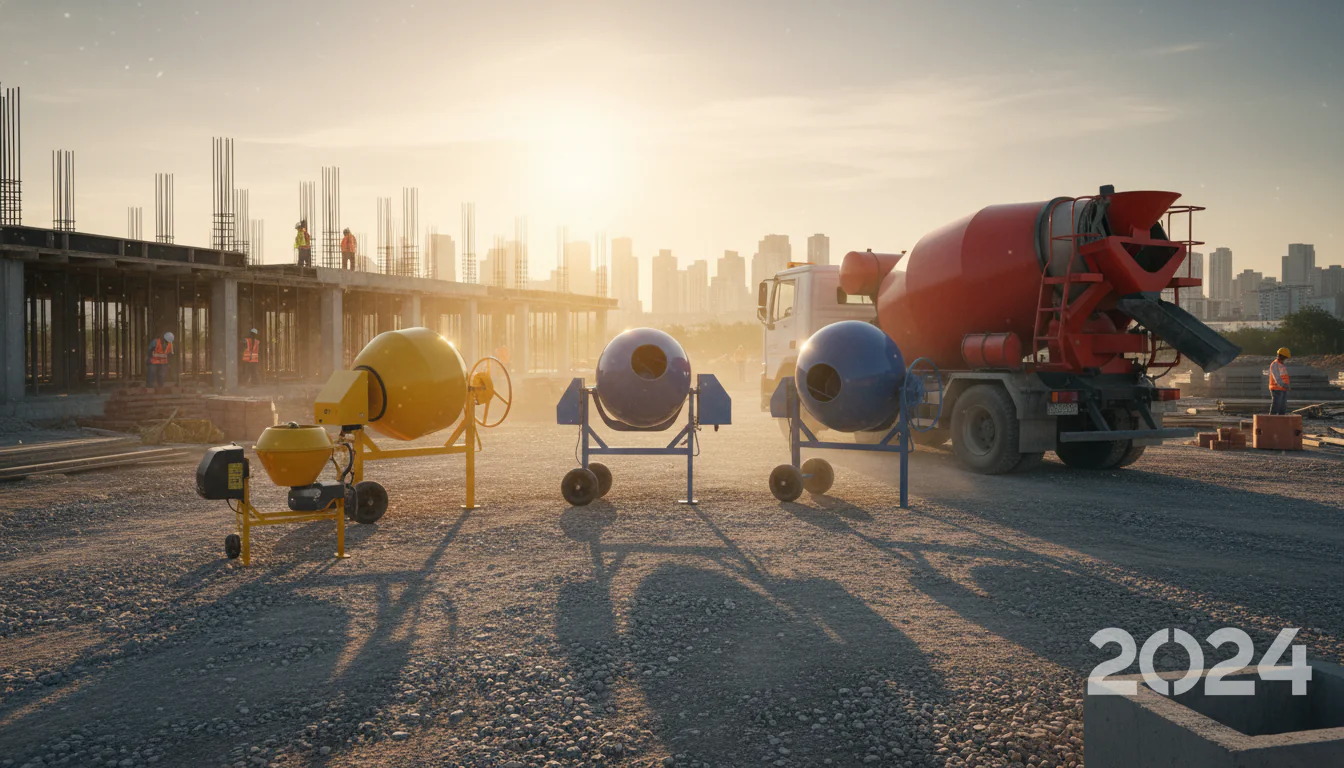 Melhores Betoneiras para Construção Civil: Guia de Compra 2024