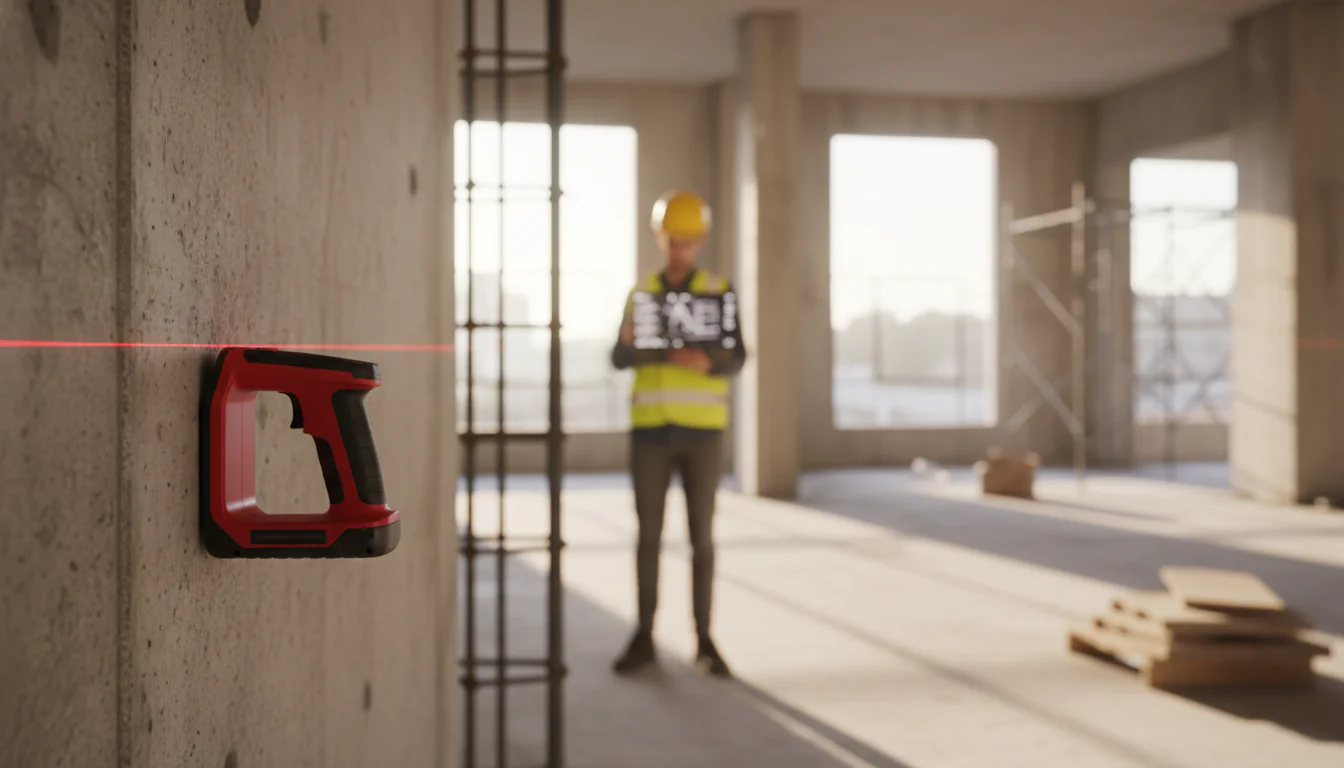 Scanner a Laser: Medição Precisa e Eficiente em Obras