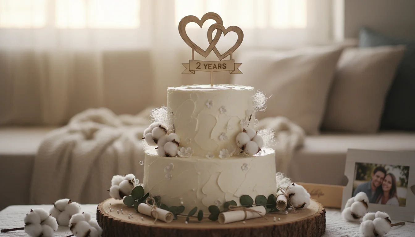 Bolo bodas de algodão: ideias para celebrar amor