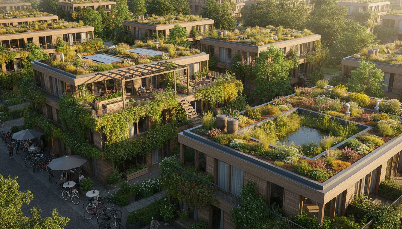 Telhados Verdes Residenciais: Ideias Criativas e Sustentáveis Telhados Verdes Residenciais: Ideias Criativas e Sustentáveis