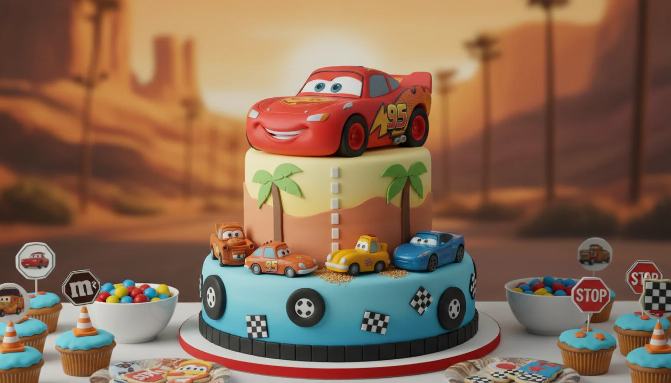 Bolo Carros: inspirações e dicas temáticas Bolo Carros: inspirações e dicas temáticas