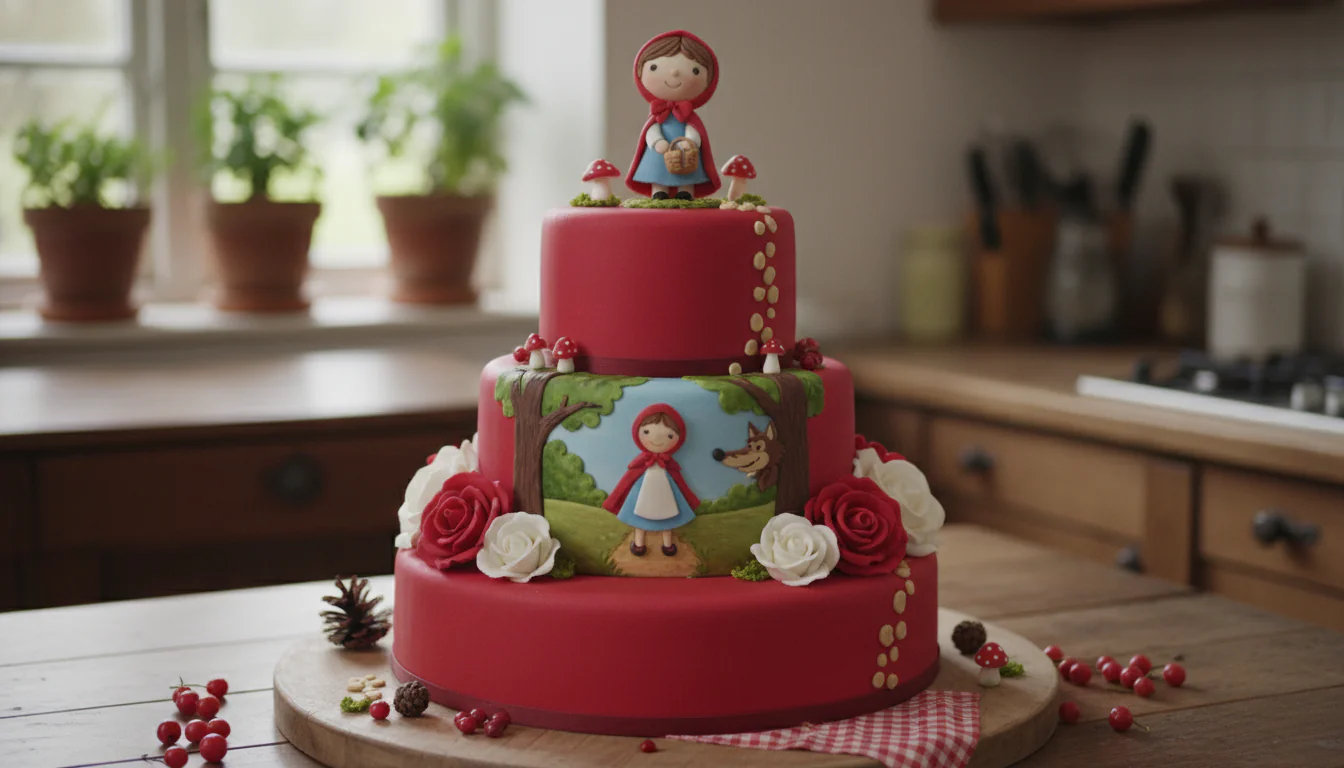 Bolo da Chapeuzinho Vermelho: modelos encantadores Bolo da Chapeuzinho Vermelho: modelos encantadores