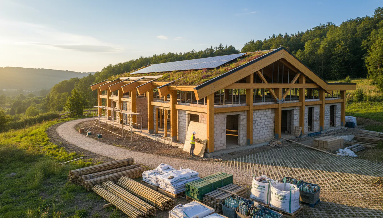 Construção Sustentável: Guia de Materiais Recicláveis