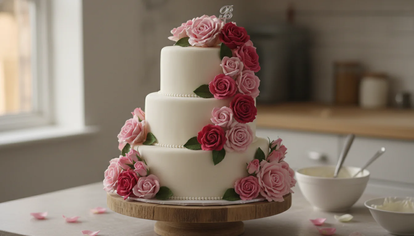 Bolo com rosas: como fazer e ideias apaixonantes Bolo com rosas: como fazer e ideias apaixonantes