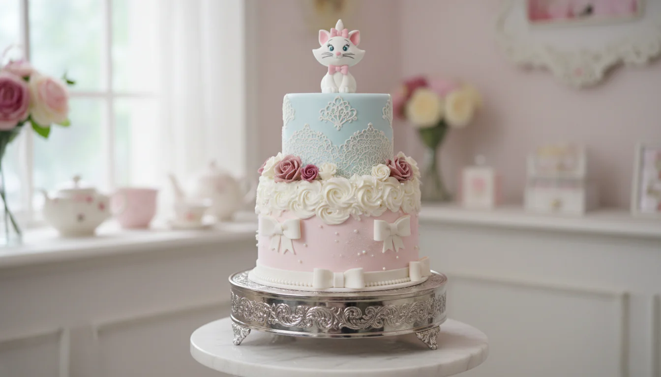 Bolo da gatinha Marie: ideias inspiradoras