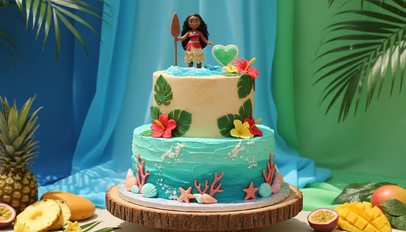 Bolo da Moana: como decorar e ideias