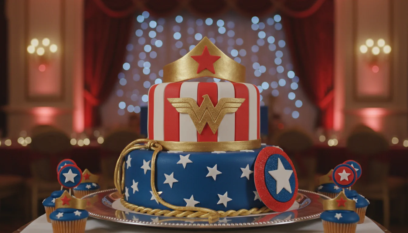 Bolo da Mulher Maravilha: ideias para heroína