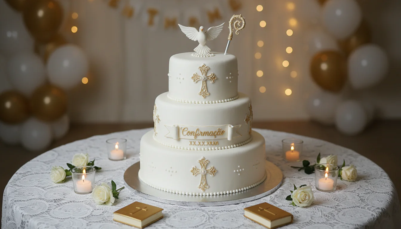 Bolo de Crisma: ideias para celebrar sacramento