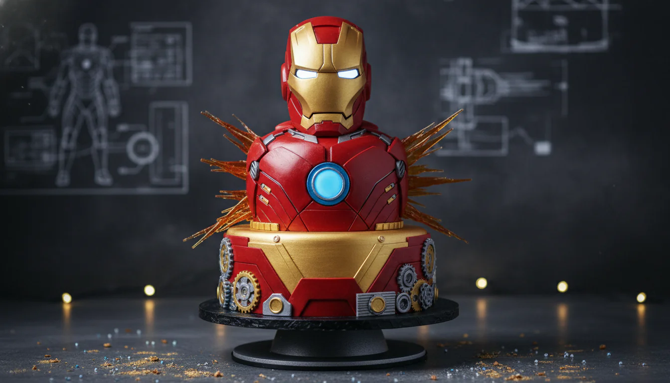 Bolo do Homem de Ferro: modelos incríveis
