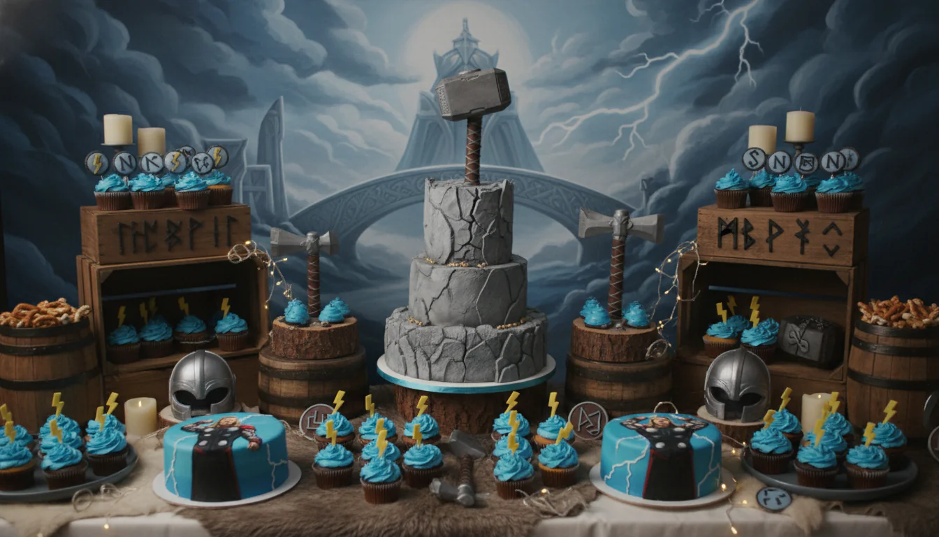 Bolo do Thor: modelos e tutoriais para superfesta