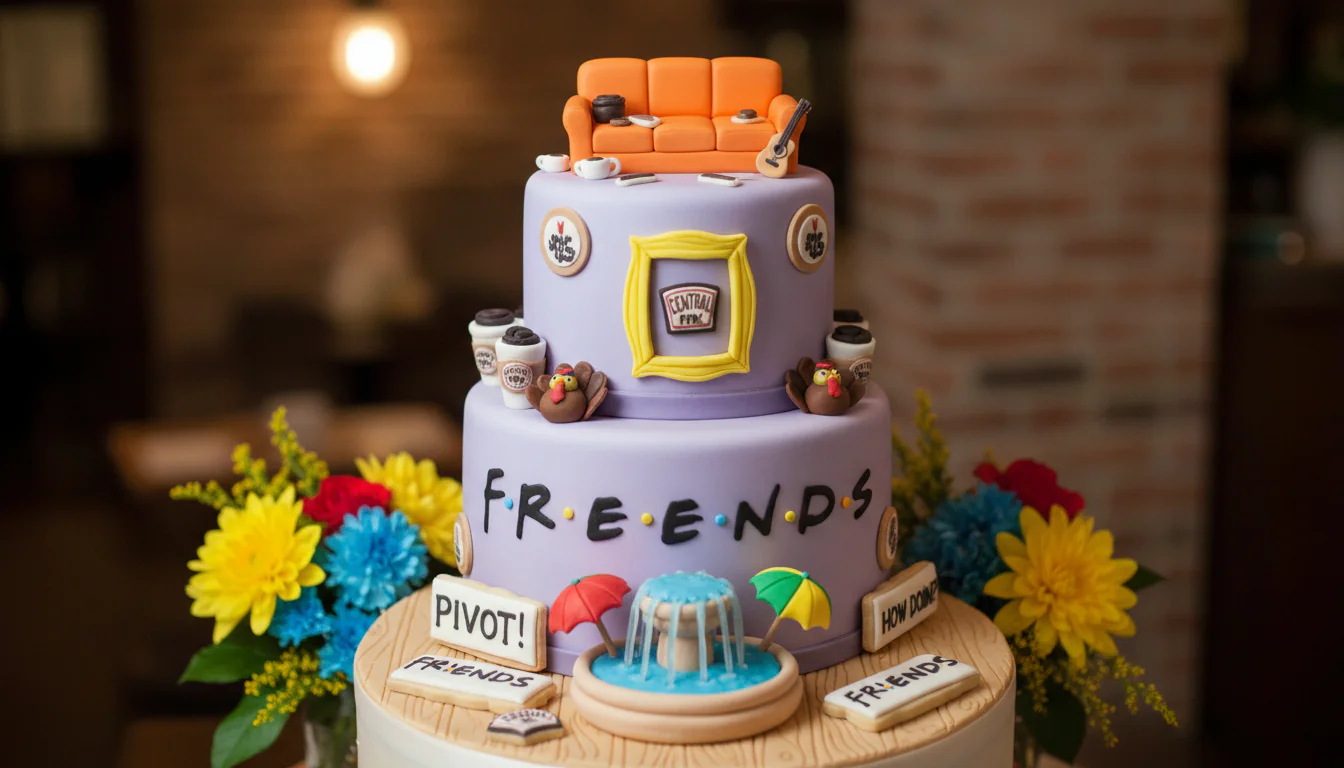 Bolo Friends: inspirações lindas e detalhes surpreendentes