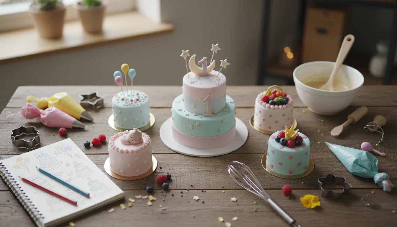 Bolo mesversário: tutoriais e ideias deliciosas