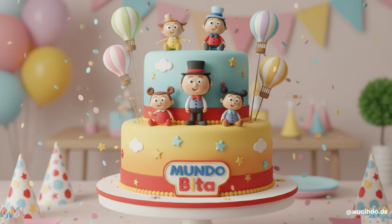 Bolo Mundo Bita: inspirações para caprichar