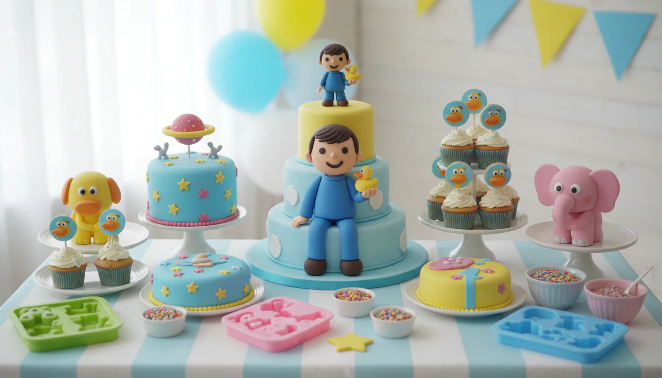 Bolo Pocoyo: moldes e inspirações lindas