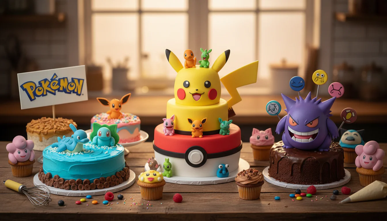 Bolo Pokémon: como fazer e ideias incríveis