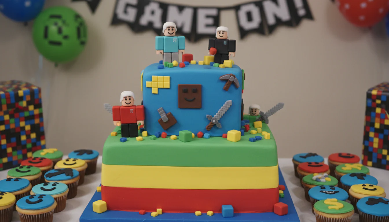 Bolo Roblox: como fazer e decorações sensacionais