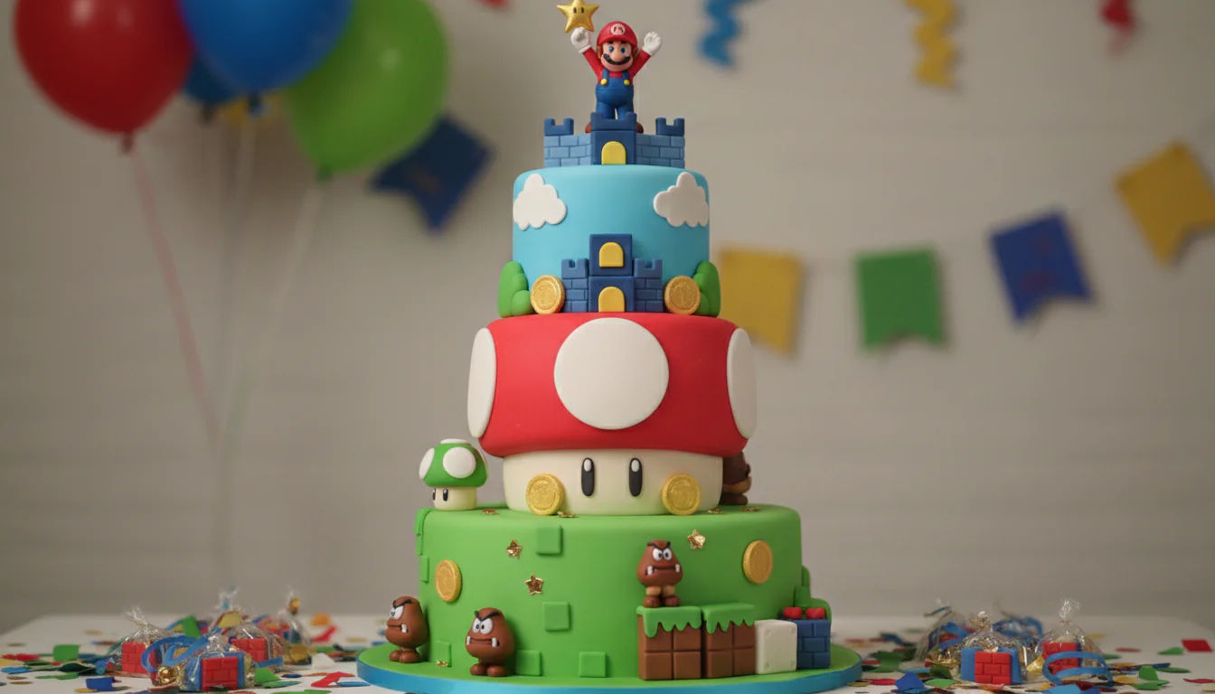 Bolo Super Mario: ideias para comemorar vitória