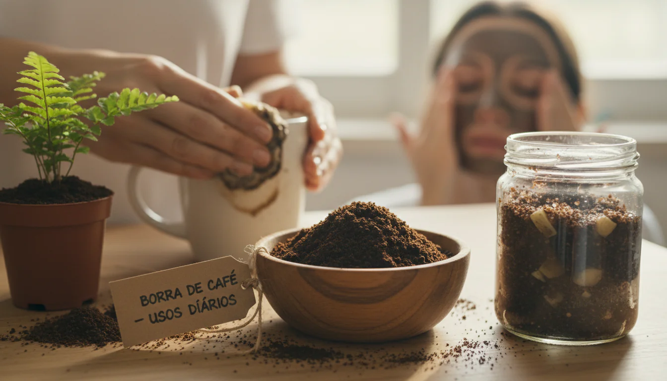 Borra de café: como usar no dia a dia