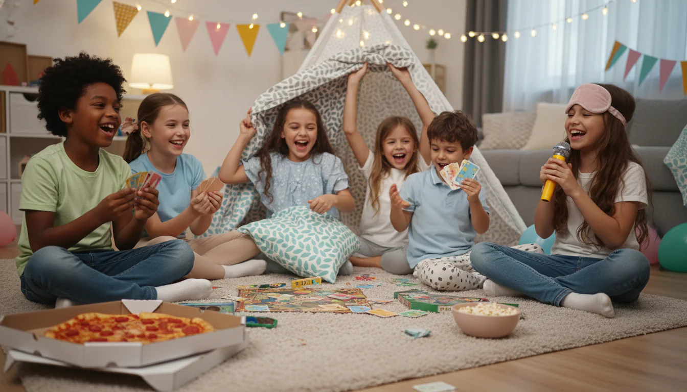 Brincadeiras para festa do pijama: opções para criançada