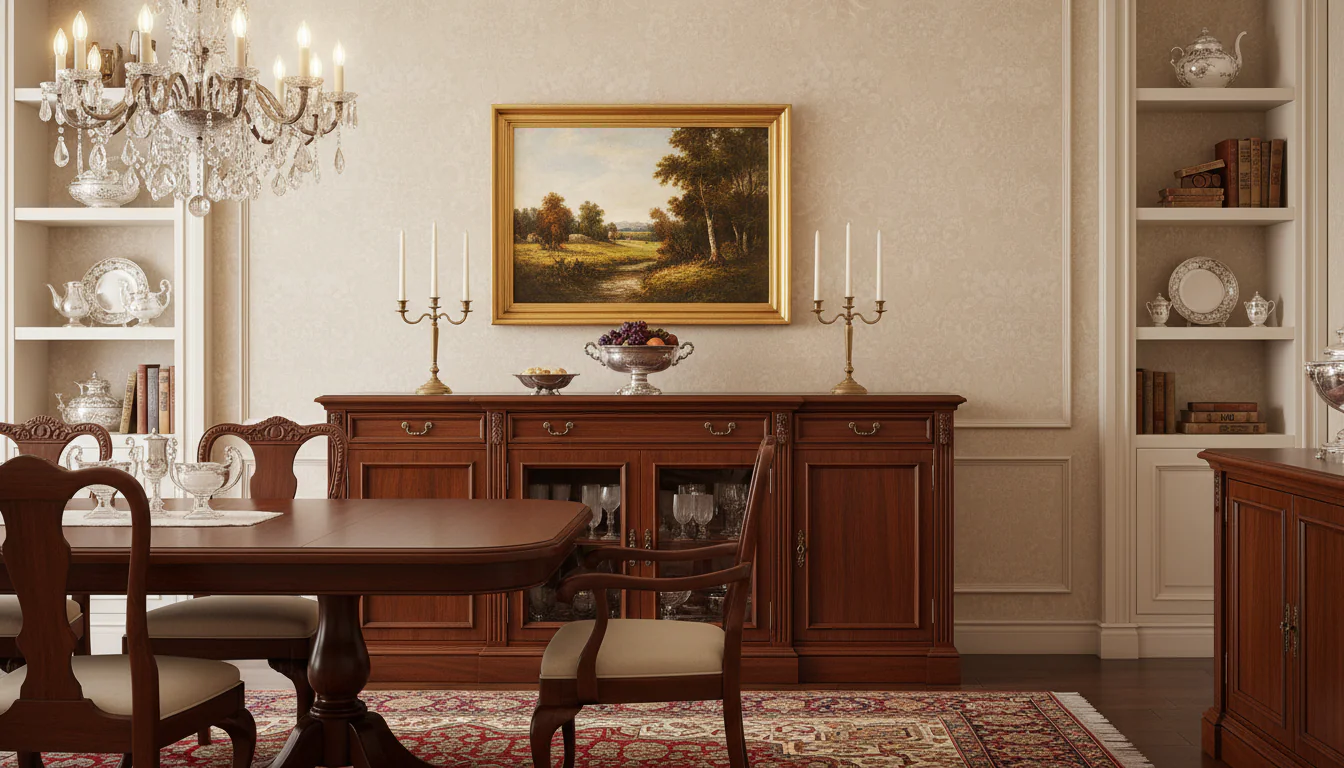 Buffet para sala de jantar: ideias para móvel clássico