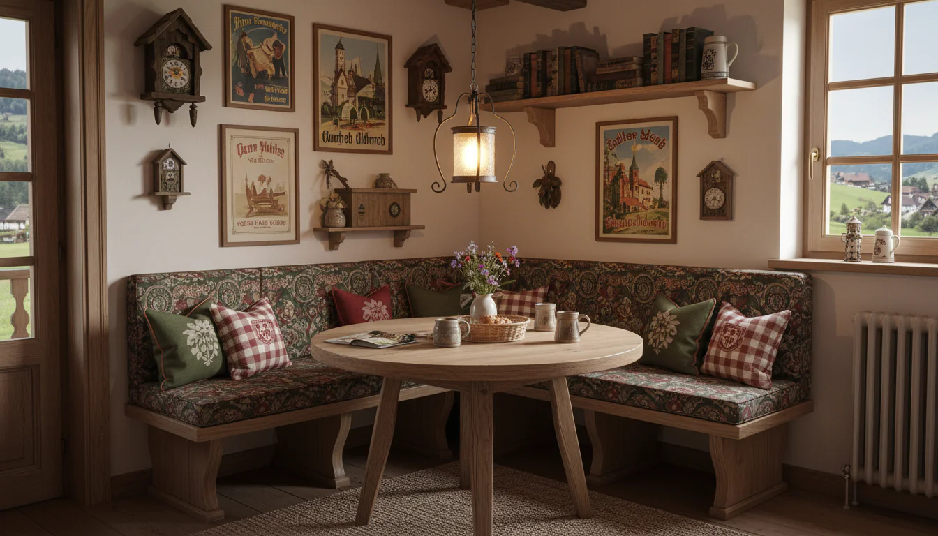 Canto alemão: ideias e como montar seu espaço