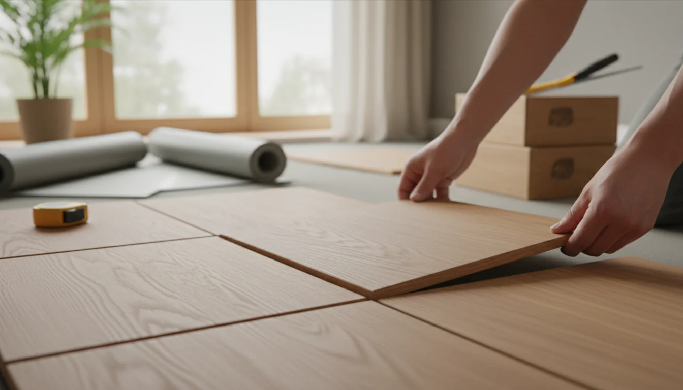 Carpete de madeira: opção rápida e barata renovar