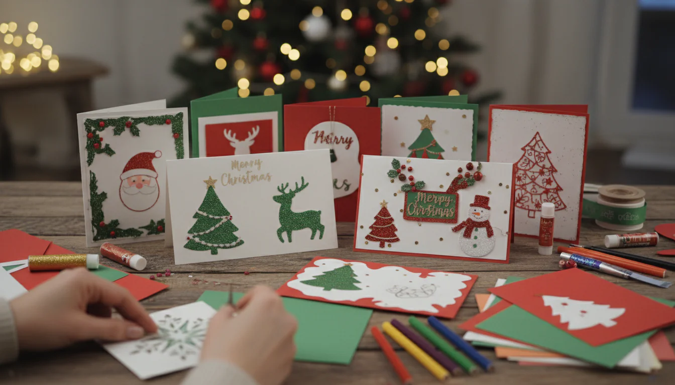 Cartão de Natal: tutoriais