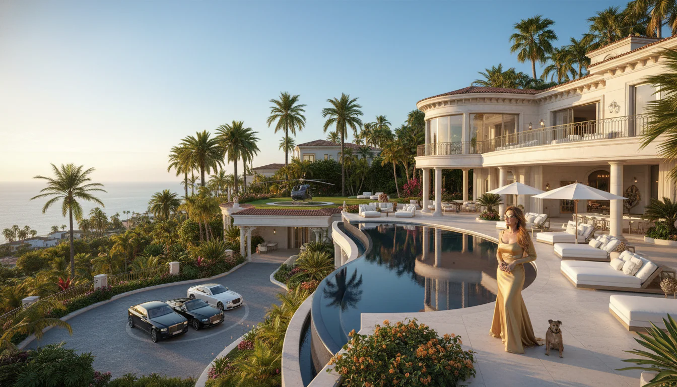 Casa de Claudia Raia: luxo